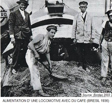 café brésilien en 1936