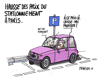 Caricatures UMP sur Hidalgo