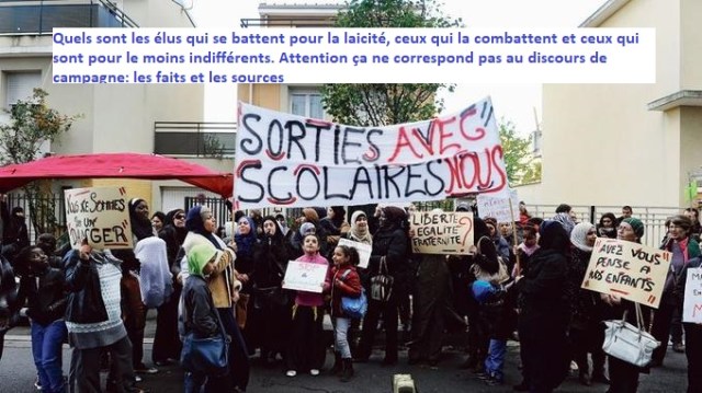 Rassemblement du collectif: " Sorties scolaires, avec nous !"