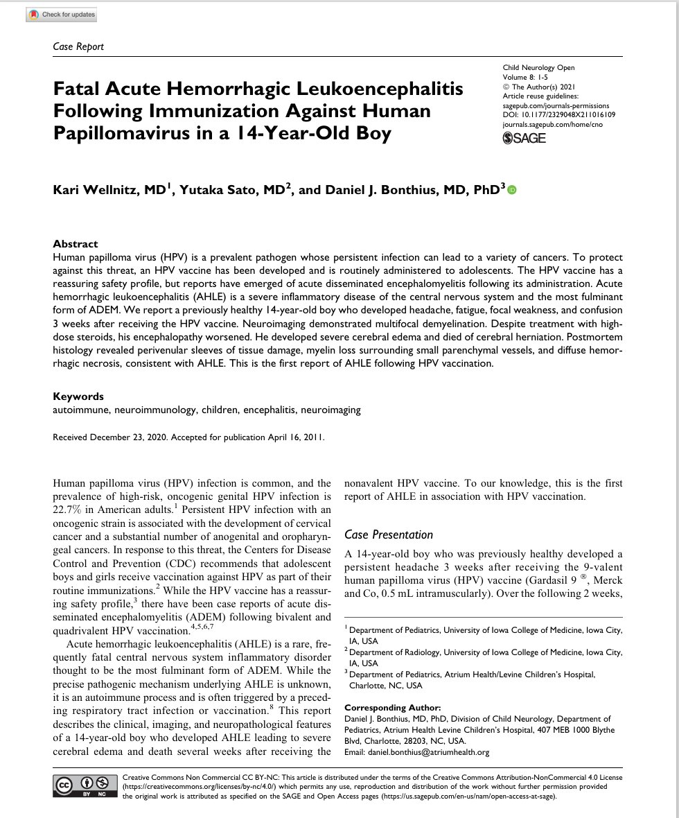 The EMA maintains that Gardasil 9 is safe and effective- 5
